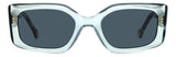 Carolina Herrera HER 0182/S Black Square Women's Sunglasses 53mm
