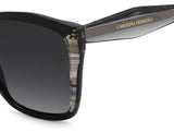Carolina Herrera Grey Women's Sunglasses Square Frame 57mm