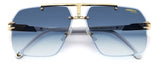 Carrera 1054/S Blue Lens Aviator Men's Sunglasses