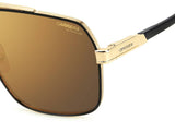 Carrera 1055/S Gold Men's Aviator Sunglasses 62mm