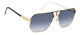 Carrera 1062/S Dark Blue Square Men's Sunglasses 62mm