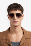 Carrera 1067/S Pilot Sunglasses with Brown Gradient Lenses 62mm