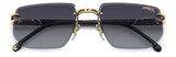 Carrera 1070/S Grey Aviator Men's Sunglasses 60mm