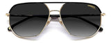 Carrera 304/S Grey Men's Square Sunglasses 59mm
