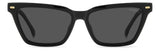 Carrera 3083/S Women's Square Sunglasses Black 55mm