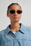 Carrera 3087/S Women's Designer Sunglasses Gold & Black 56mm