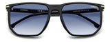 Carrera 329/S Men's Square Sunglasses Black Frame 58mm