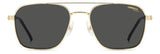 Carrera 379/S Men's Aviator Sunglasses Gold Frame 57mm