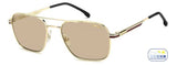 Carrera 379/S Men's Square Sunglasses with 57mm Lens