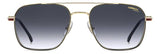 Carrera 379/S Men's Aviator Sunglasses with Silver Frame 57mm