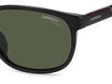 Carrera C FLEX 08/G/S Green Polarized Men's Sunglasses 58mm