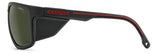 Carrera C Sport 08/S/XT Green Lens Sport Sunglasses 60mm