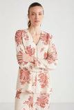 Catherines 2604 Women Pajama Set in Dusty Rose