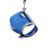 Cattie Air Mesh Cat Harness and Leash Set Royal Blue Large