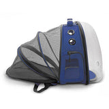 Cattie Navy Mesh Astronaut Pet Carrier Backpack 25x60x40 cm