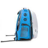 Cattie Blue Transparent Astronaut Cat Carrier Backpack 40cm