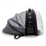 Cattie Black Mesh Astronaut Cat Carrier Backpack 25x60x40 cm