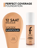 Flormar Perfect Coverage High Pigment SPF15 Foundation 30ml