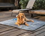 PupProtector™ Summer Short Fur Waterproof Throw Blanket - Charcoal Grey
