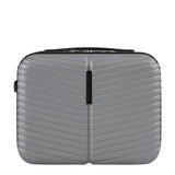 Ccs 5266 Hard Shell Makeup Bag in Silver