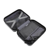 Ccs 5266 Hard Shell Makeup Bag in Silver