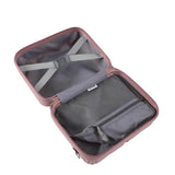 Ccs 5266 Hard Shell Makeup Bag in Powder Pink