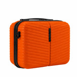 Ccs 5266 Hard Shell Makeup Bag in Orange