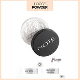 Note Loose Powder 01 Invisible Shine Control Makeup Setter