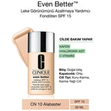 Clinique Even Better Glow SPF 15 CN 10 Alabaster Foundation 30ml