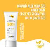 Cloee Organic Vegan SPF 50 Sunscreen for Sensitive Skin 50 ml