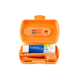 Curaprox Kids Travel Set Orange Gentle Oral Care Kit
