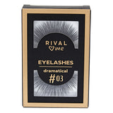 Rival Loves Me Fake Eyelashes No:03 Dramatic - 1 Pair | Natural & Lightweight