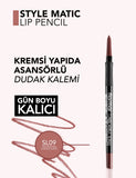 Flormar Stylematic Matte Waterproof Lipliner Pencil