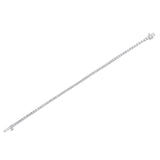 IGI Certified 5.0 Cttw Cut Diamond 14K White Gold Classic 7â€ Tennis Bracelet (H-I Color, I1-I2 Clarity)