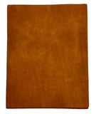 Whiskey Crazy Horse Cowhide – Distressed Wax/Oil Finish, 1.8–2.0 mm (4–5 oz) , Pre-Cut Leather Sheets (8.5" × 11")