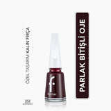Flormar Nail Enamel Intense Pigmented Polish 352 Blackstar Red | 10ml