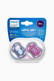 Philips Avent Ultra Air Pacifier for Girls 18M+ 2-Pack