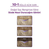 Palette Hair Color 10-1 - Light Ash Blonde with Triple Care Formula for Beauty Enthusiasts | 4.2 fl. oz.