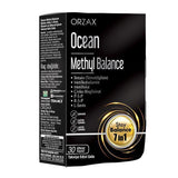 Orzax Ocean Methyl Balance Dietary Supplement - Natural with Vitamins & Minerals, Gluten-Free, Non-GMO - 30 Capsules