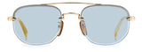 David Beckham DB 1078/S Blue Lens Men's Sunglasses