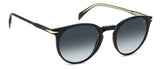 David Beckham DB 1139/S Blue Lens Square Sunglasses 51mm