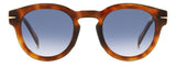 David Beckham DB 7041/S Flat Blue Square Men's Sunglasses