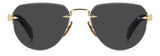 David Beckham DB 7144/S Grey Men's Sunglasses 55mm