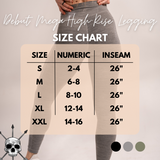 WOMEN'S | DEBUT MEGA-HIGH-RISE LEGGING : BLACK
