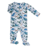 Dinosaur Adventures Zipper Footie