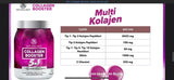 NaturalNest 5 in 1 Collagen Supplement for Skin & Hair - 450g Collagen Booster