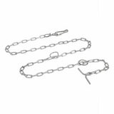 Doggie Galvanized Garden Tie-Out and Lead Chain 150 cm