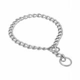 Doggie Chrome Plated Chain Training Dog Collar 55cm