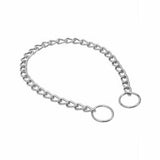 Doggie Chrome Plated Choke Chain Dog Training Collar 50 cm