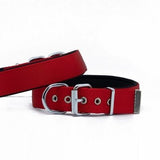 Doggie Comfort Woven Dog Collar Red Adjustable 47-55 cm